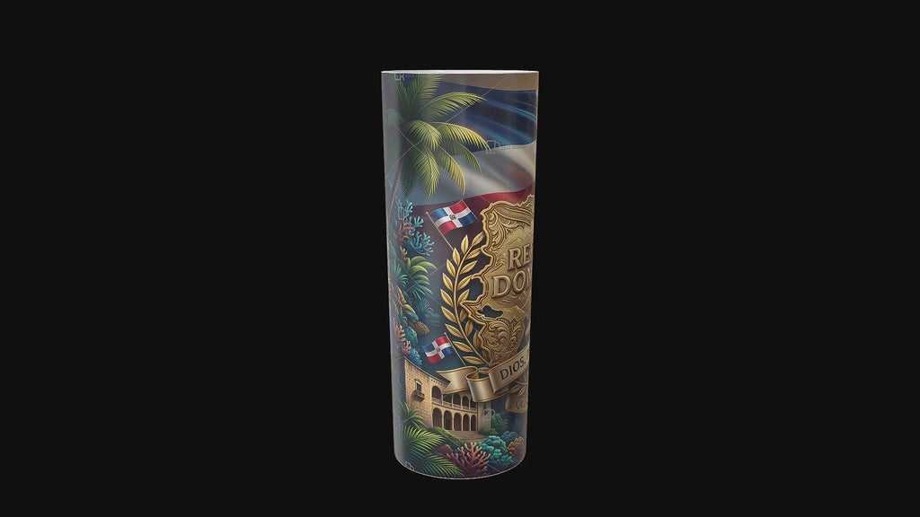 Republica Dominicana Tumbler